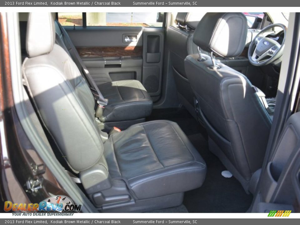2013 Ford Flex Limited Kodiak Brown Metallic / Charcoal Black Photo #18