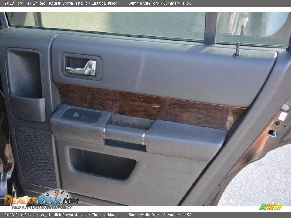 2013 Ford Flex Limited Kodiak Brown Metallic / Charcoal Black Photo #19