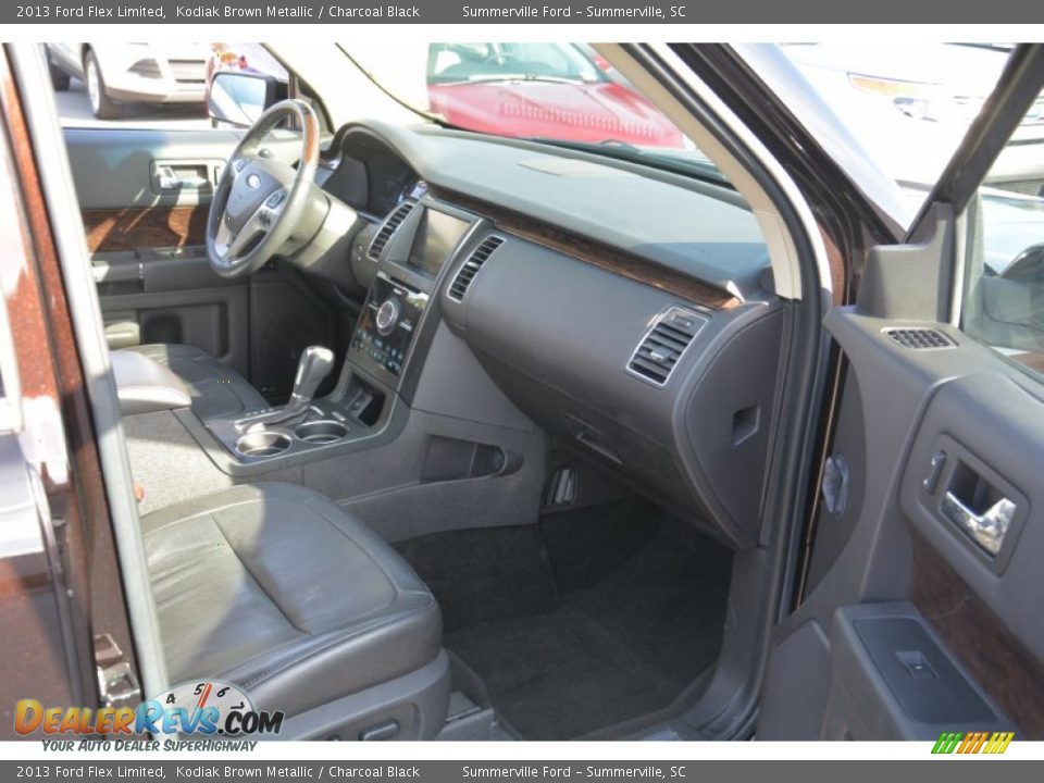 2013 Ford Flex Limited Kodiak Brown Metallic / Charcoal Black Photo #21
