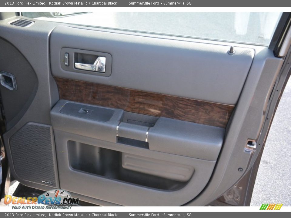 2013 Ford Flex Limited Kodiak Brown Metallic / Charcoal Black Photo #22