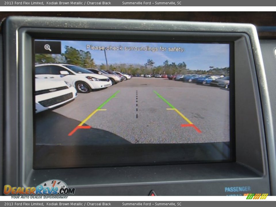 2013 Ford Flex Limited Kodiak Brown Metallic / Charcoal Black Photo #27