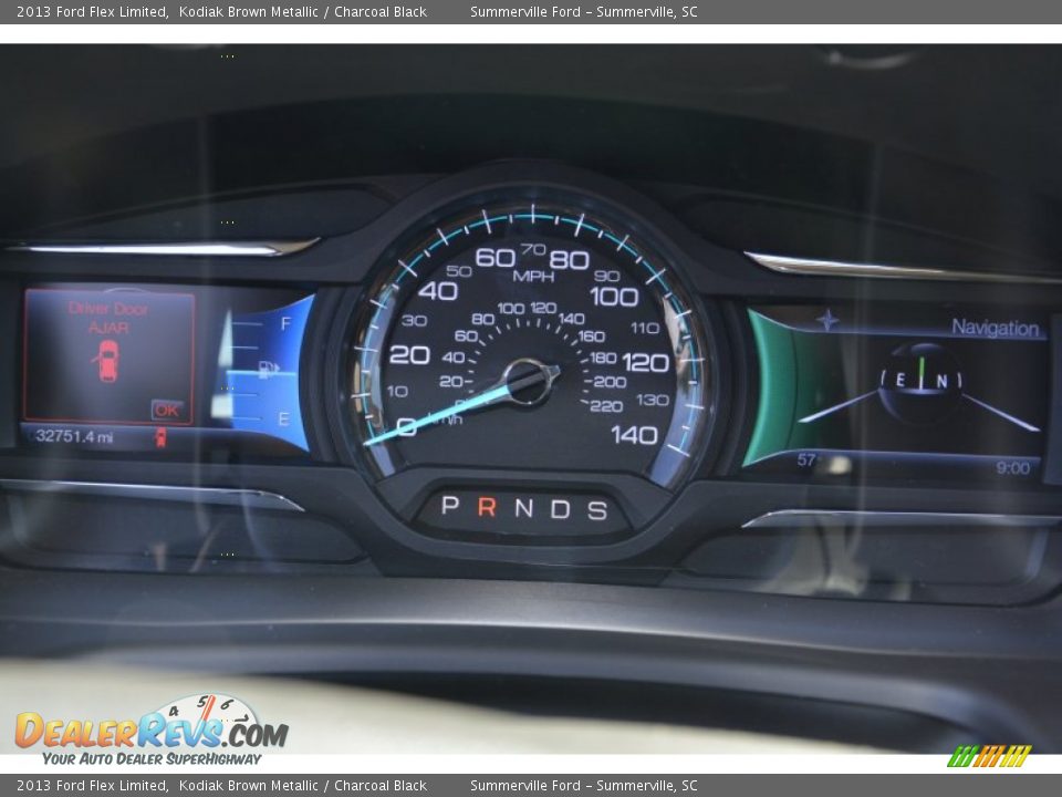 2013 Ford Flex Limited Kodiak Brown Metallic / Charcoal Black Photo #28