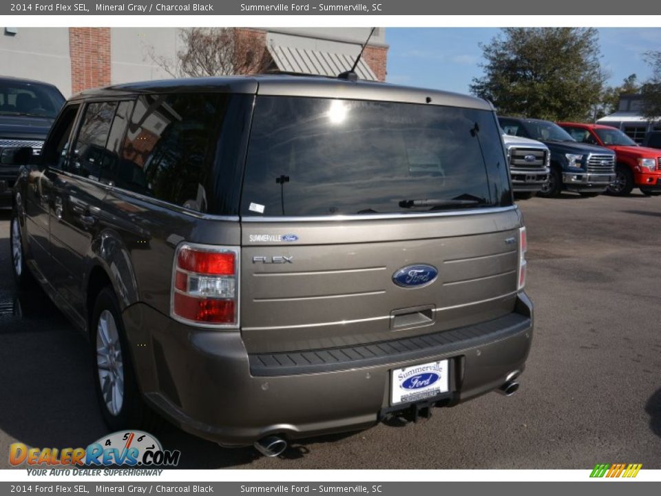 2014 Ford Flex SEL Mineral Gray / Charcoal Black Photo #5