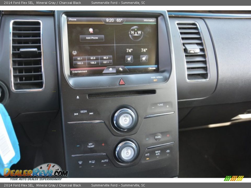 2014 Ford Flex SEL Mineral Gray / Charcoal Black Photo #26