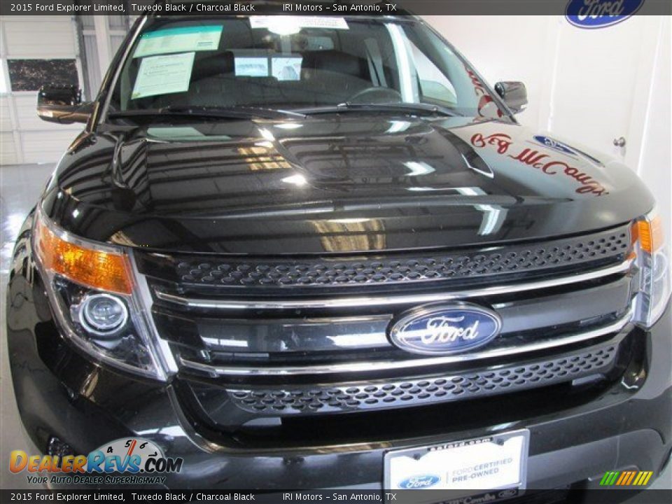 2015 Ford Explorer Limited Tuxedo Black / Charcoal Black Photo #2