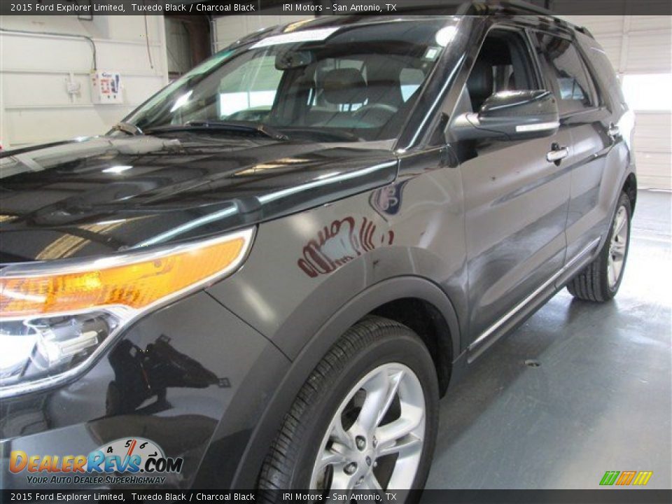 2015 Ford Explorer Limited Tuxedo Black / Charcoal Black Photo #4