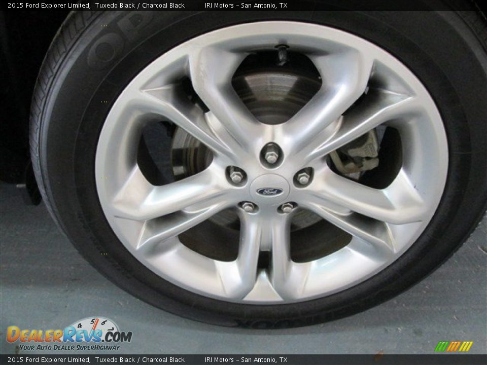 2015 Ford Explorer Limited Tuxedo Black / Charcoal Black Photo #5