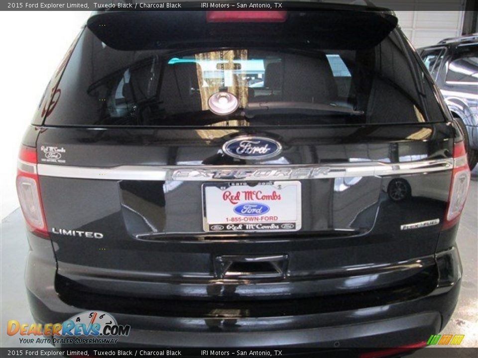 2015 Ford Explorer Limited Tuxedo Black / Charcoal Black Photo #6