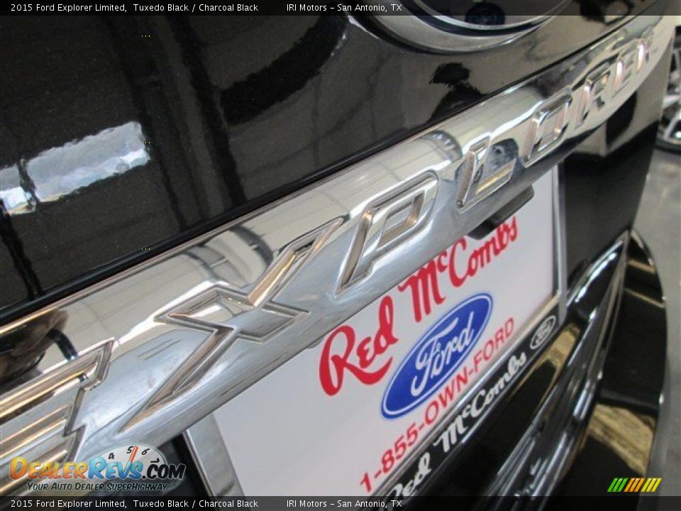 2015 Ford Explorer Limited Tuxedo Black / Charcoal Black Photo #7