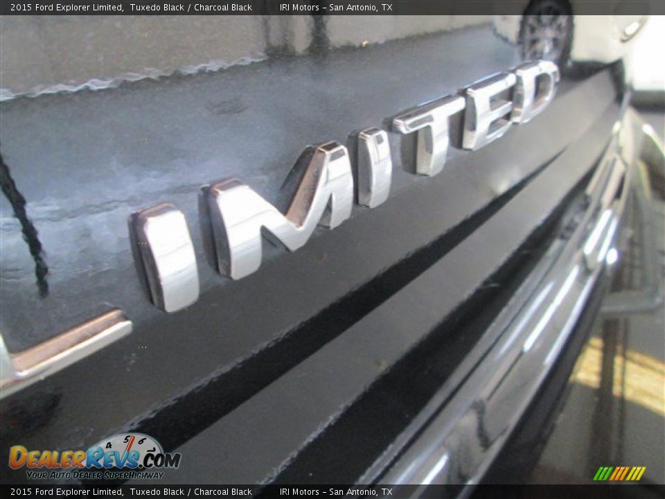 2015 Ford Explorer Limited Tuxedo Black / Charcoal Black Photo #8