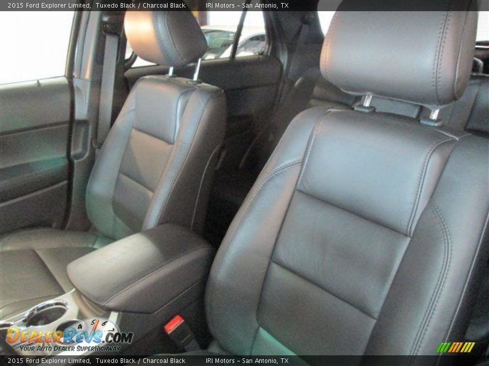 2015 Ford Explorer Limited Tuxedo Black / Charcoal Black Photo #11