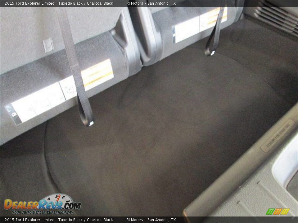 2015 Ford Explorer Limited Tuxedo Black / Charcoal Black Photo #14