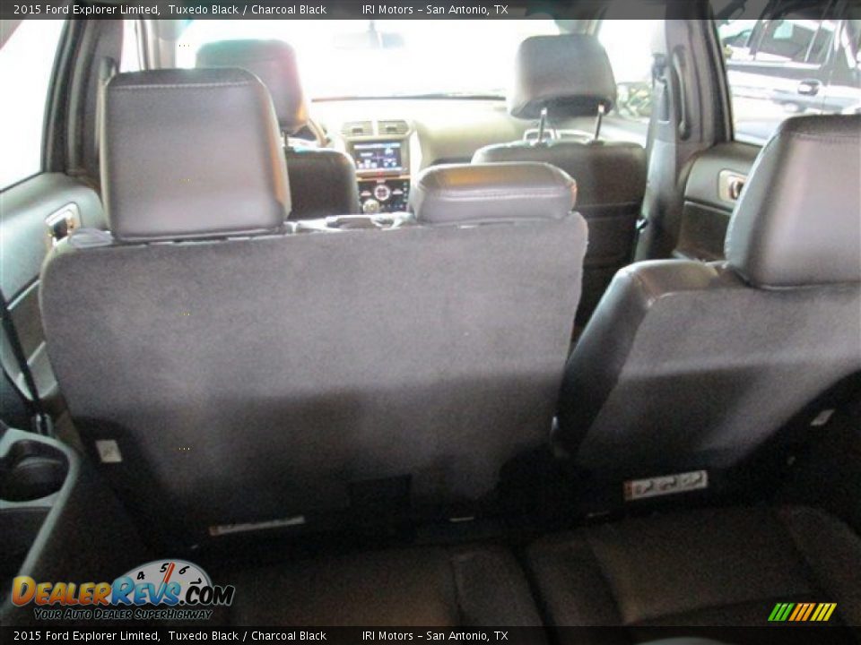 2015 Ford Explorer Limited Tuxedo Black / Charcoal Black Photo #15