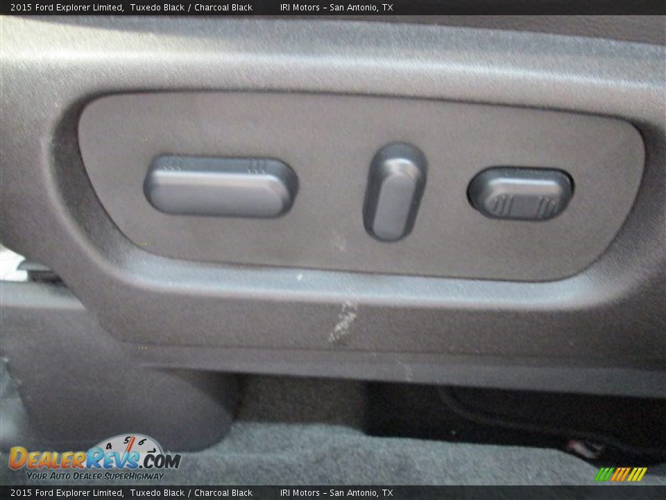 2015 Ford Explorer Limited Tuxedo Black / Charcoal Black Photo #18