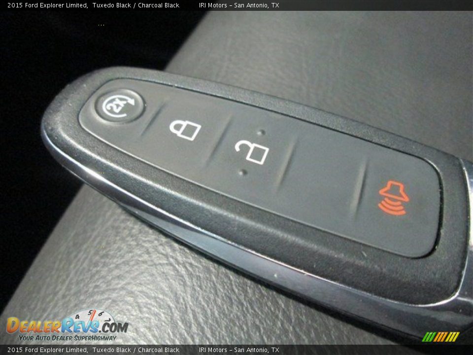 2015 Ford Explorer Limited Tuxedo Black / Charcoal Black Photo #25