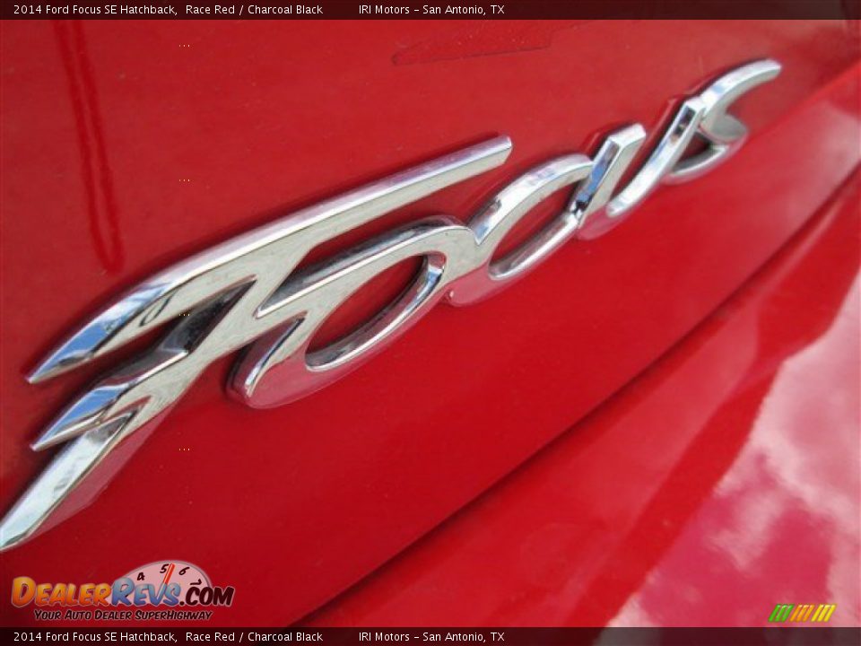2014 Ford Focus SE Hatchback Race Red / Charcoal Black Photo #4