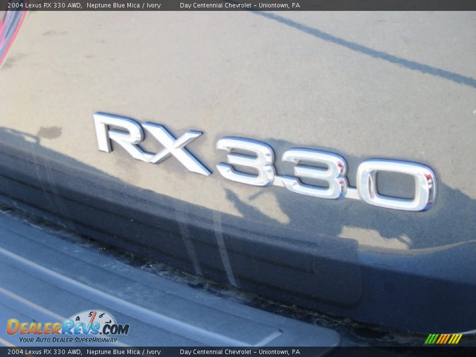 2004 Lexus RX 330 AWD Neptune Blue Mica / Ivory Photo #7