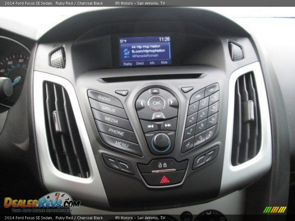 2014 Ford Focus SE Sedan Ruby Red / Charcoal Black Photo #18