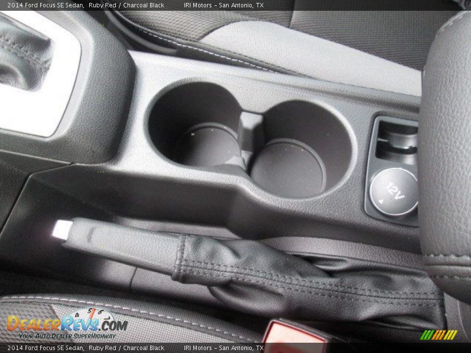 2014 Ford Focus SE Sedan Ruby Red / Charcoal Black Photo #21
