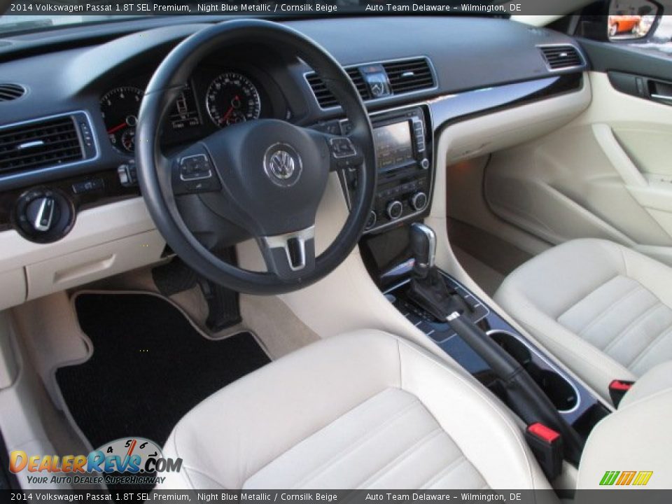 Cornsilk Beige Interior - 2014 Volkswagen Passat 1.8T SEL Premium Photo #12