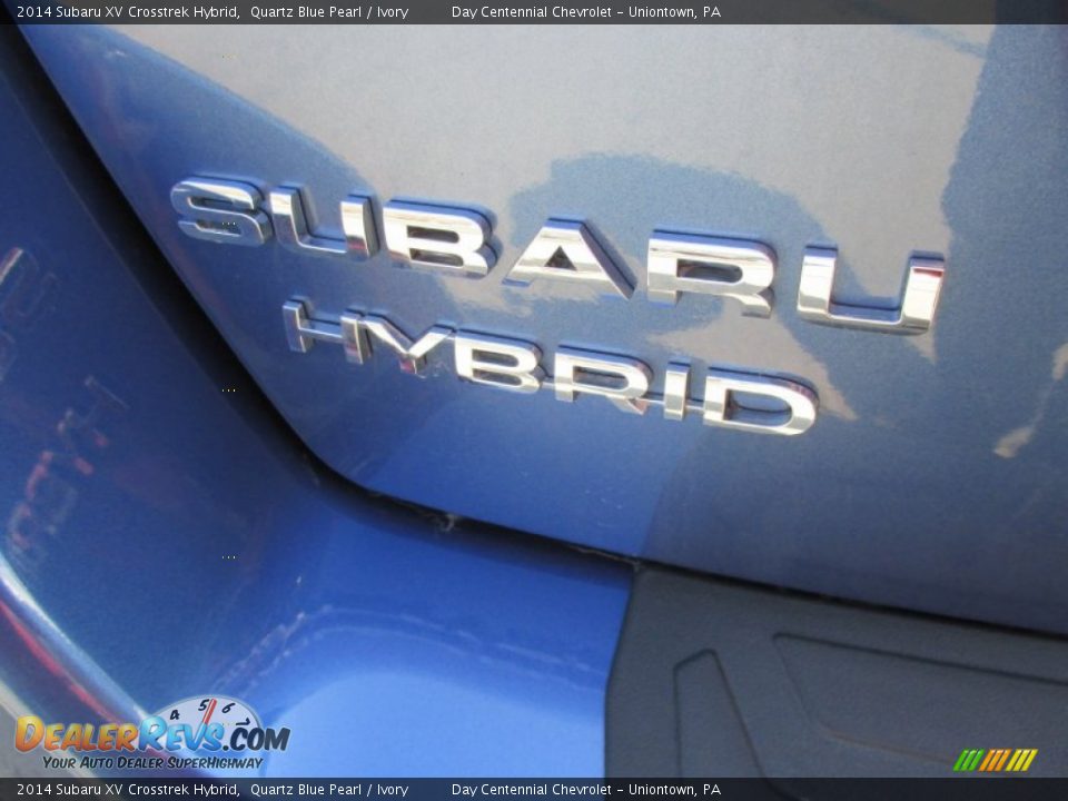 2014 Subaru XV Crosstrek Hybrid Quartz Blue Pearl / Ivory Photo #6