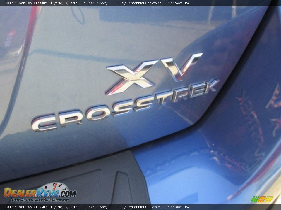 2014 Subaru XV Crosstrek Hybrid Quartz Blue Pearl / Ivory Photo #8