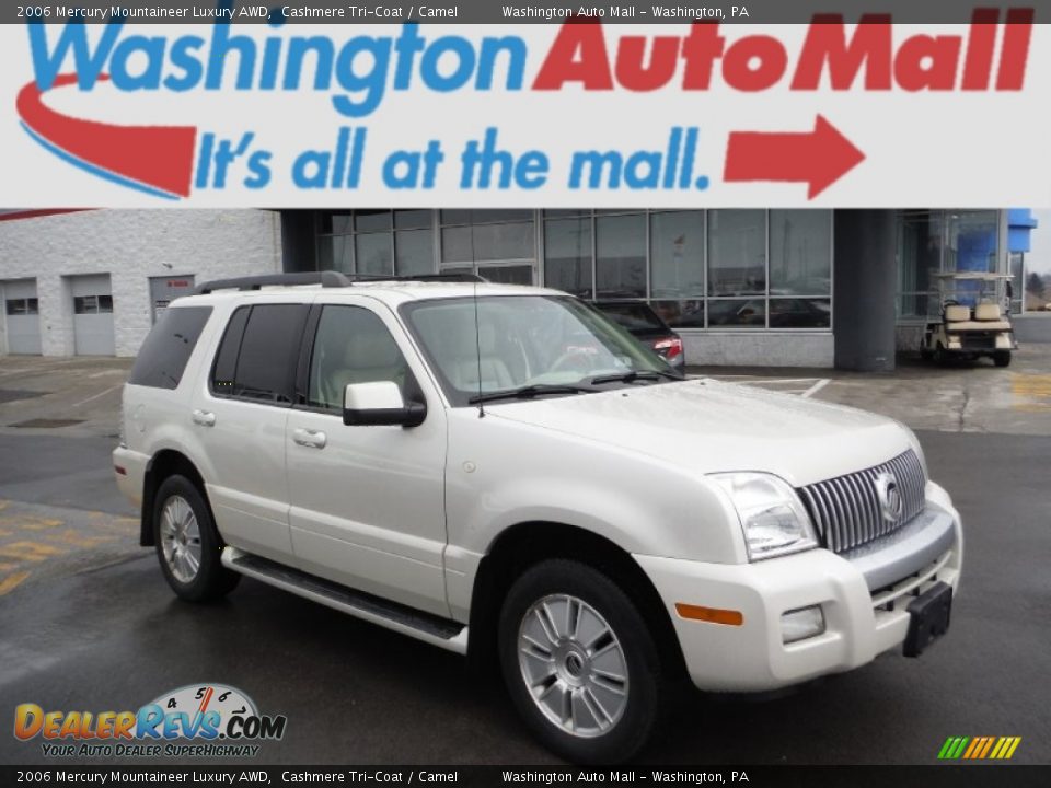 2006 Mercury Mountaineer Luxury AWD Cashmere Tri-Coat / Camel Photo #1