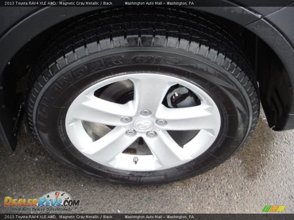 2013 Toyota RAV4 XLE AWD Magnetic Gray Metallic / Black Photo #3