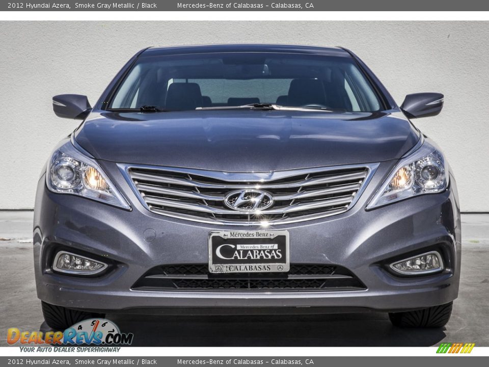 2012 Hyundai Azera Smoke Gray Metallic / Black Photo #2