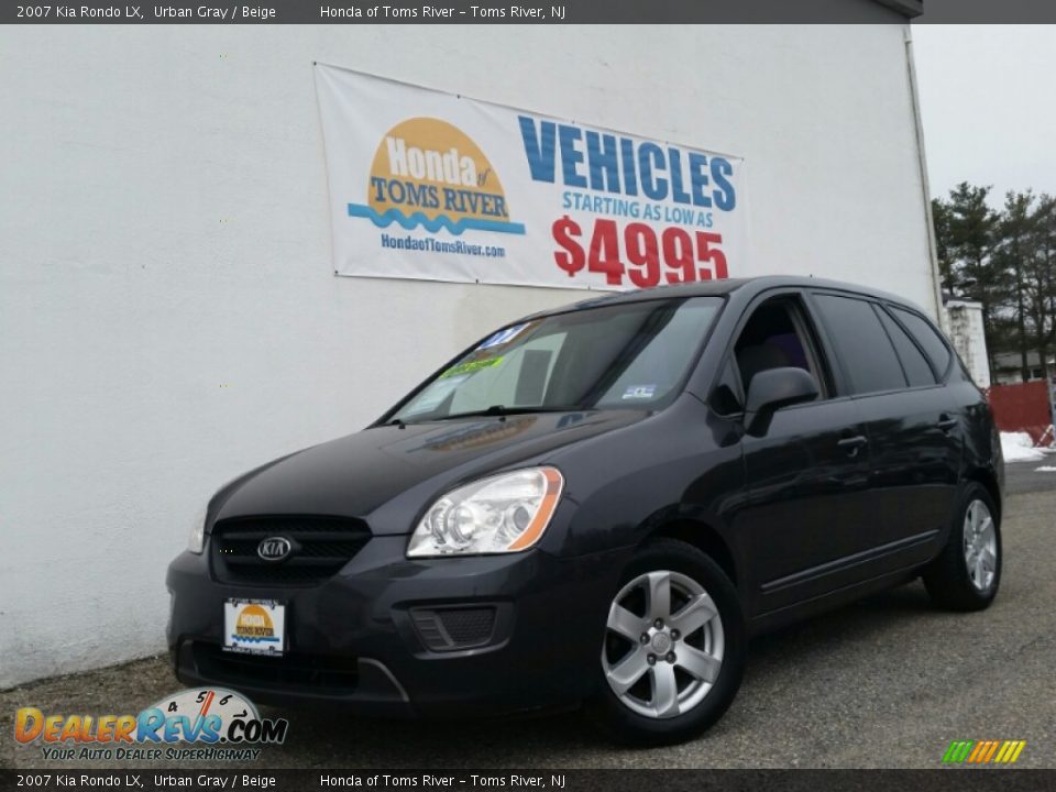 2007 Kia Rondo LX Urban Gray / Beige Photo #1