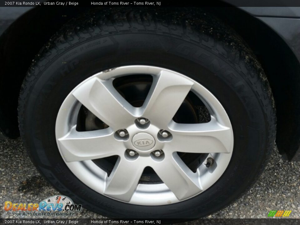 2007 Kia Rondo LX Urban Gray / Beige Photo #7