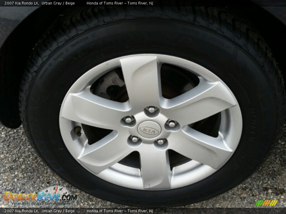 2007 Kia Rondo LX Urban Gray / Beige Photo #8