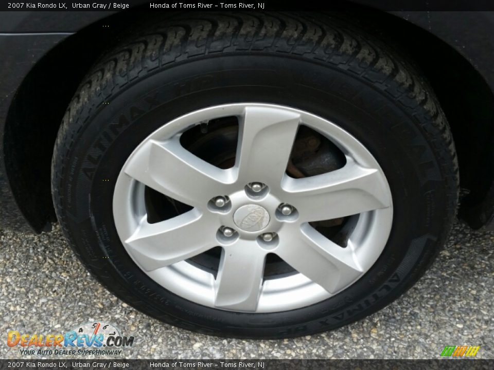 2007 Kia Rondo LX Urban Gray / Beige Photo #9