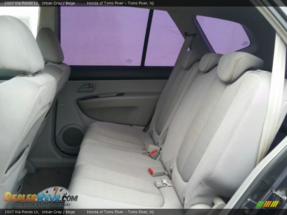 2007 Kia Rondo LX Urban Gray / Beige Photo #11