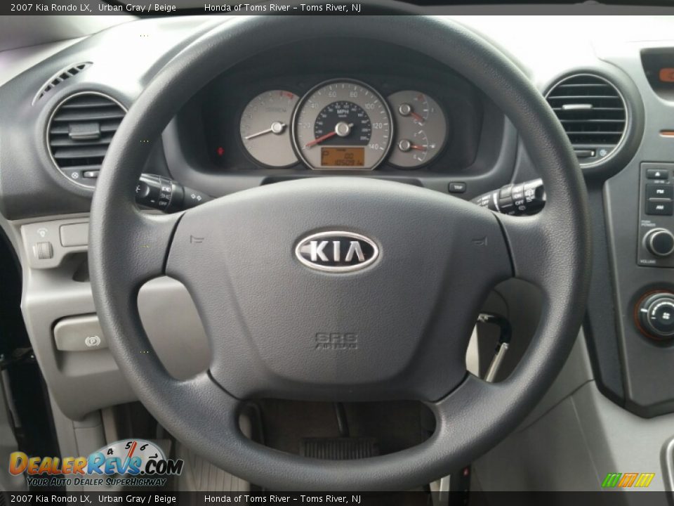 2007 Kia Rondo LX Steering Wheel Photo #16