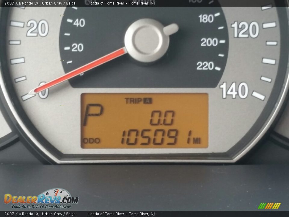 2007 Kia Rondo LX Urban Gray / Beige Photo #17