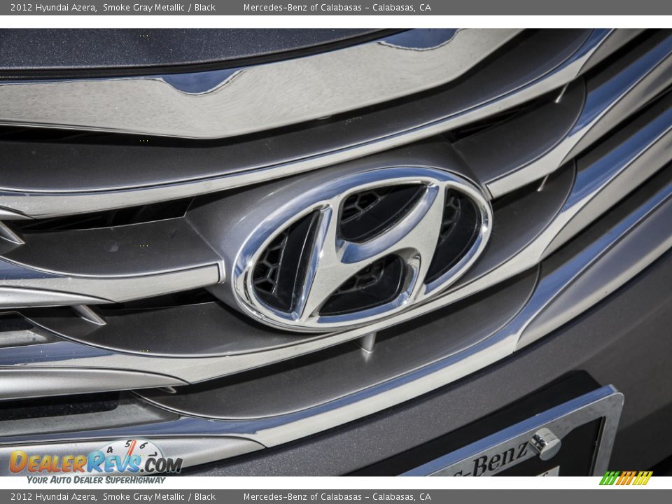 2012 Hyundai Azera Smoke Gray Metallic / Black Photo #27