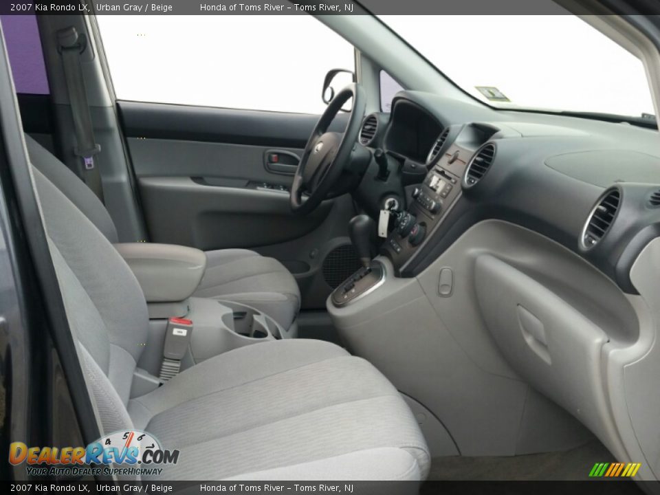 2007 Kia Rondo LX Urban Gray / Beige Photo #27