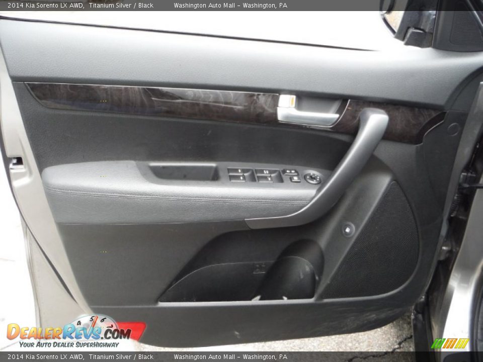 2014 Kia Sorento LX AWD Titanium Silver / Black Photo #10