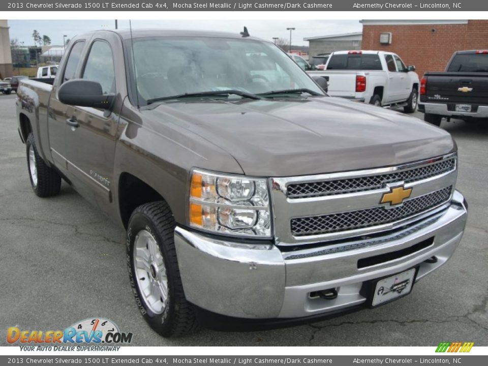 2013 Chevrolet Silverado 1500 LT Extended Cab 4x4 Mocha Steel Metallic / Light Cashmere/Dark Cashmere Photo #1