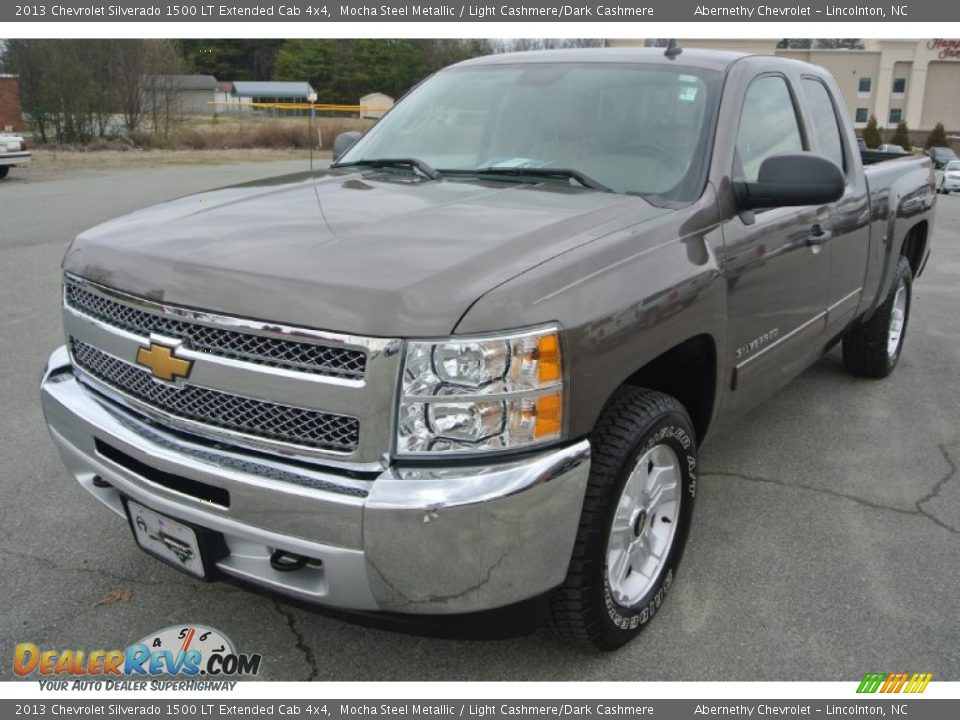 2013 Chevrolet Silverado 1500 LT Extended Cab 4x4 Mocha Steel Metallic / Light Cashmere/Dark Cashmere Photo #2