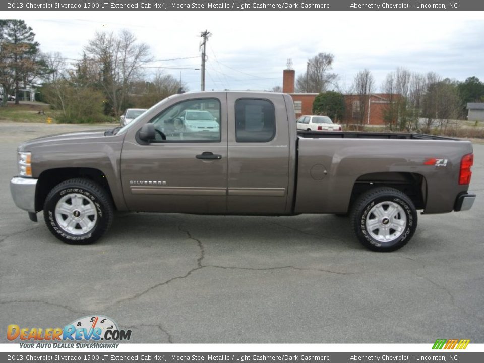2013 Chevrolet Silverado 1500 LT Extended Cab 4x4 Mocha Steel Metallic / Light Cashmere/Dark Cashmere Photo #3