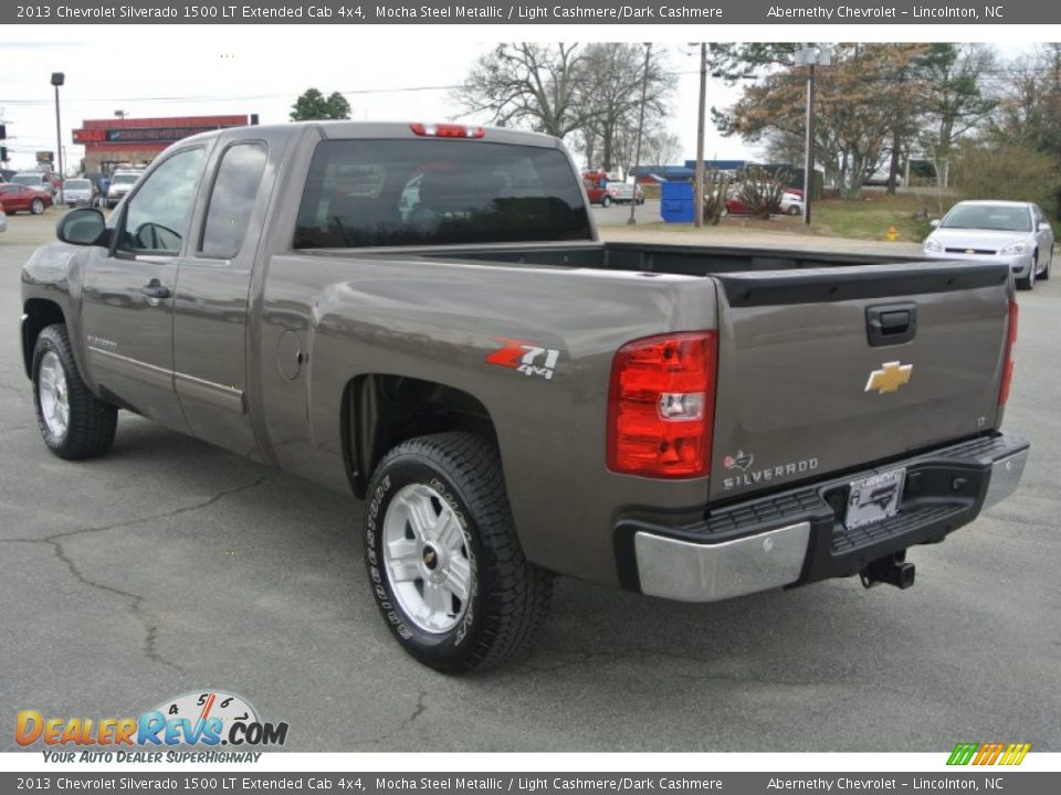 2013 Chevrolet Silverado 1500 LT Extended Cab 4x4 Mocha Steel Metallic / Light Cashmere/Dark Cashmere Photo #4