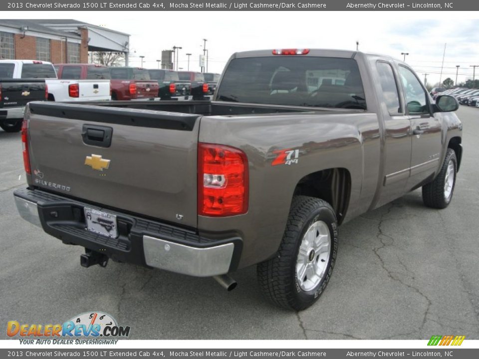 2013 Chevrolet Silverado 1500 LT Extended Cab 4x4 Mocha Steel Metallic / Light Cashmere/Dark Cashmere Photo #5