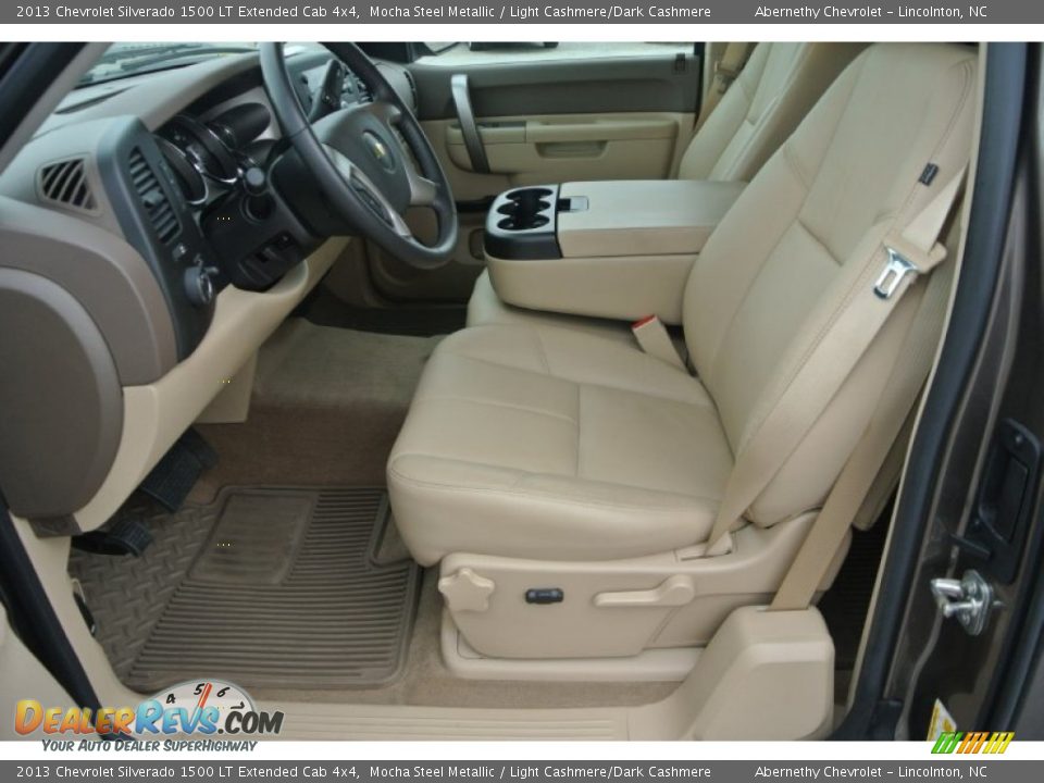 2013 Chevrolet Silverado 1500 LT Extended Cab 4x4 Mocha Steel Metallic / Light Cashmere/Dark Cashmere Photo #8