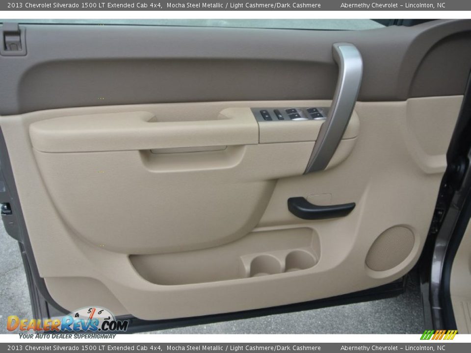 2013 Chevrolet Silverado 1500 LT Extended Cab 4x4 Mocha Steel Metallic / Light Cashmere/Dark Cashmere Photo #10