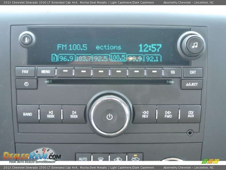 2013 Chevrolet Silverado 1500 LT Extended Cab 4x4 Mocha Steel Metallic / Light Cashmere/Dark Cashmere Photo #14