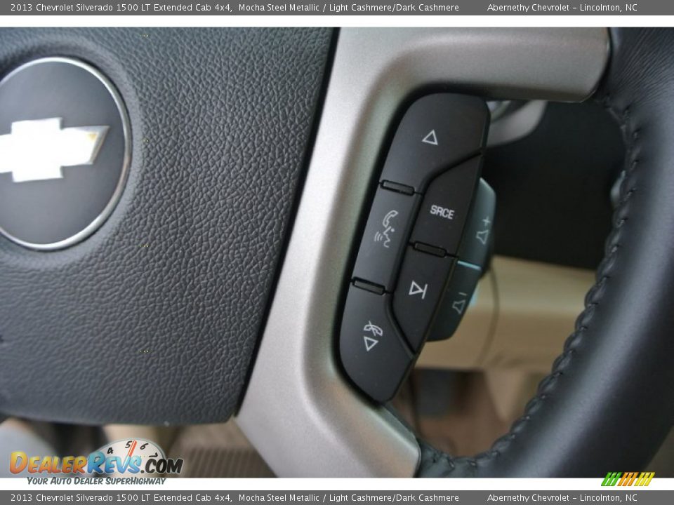 2013 Chevrolet Silverado 1500 LT Extended Cab 4x4 Mocha Steel Metallic / Light Cashmere/Dark Cashmere Photo #15