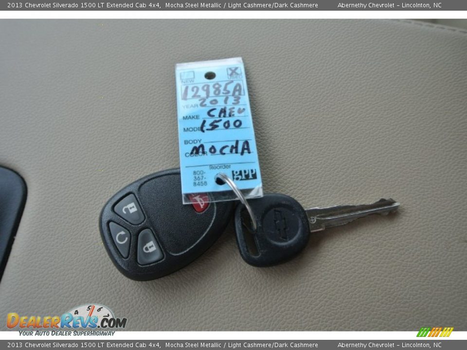 2013 Chevrolet Silverado 1500 LT Extended Cab 4x4 Mocha Steel Metallic / Light Cashmere/Dark Cashmere Photo #16
