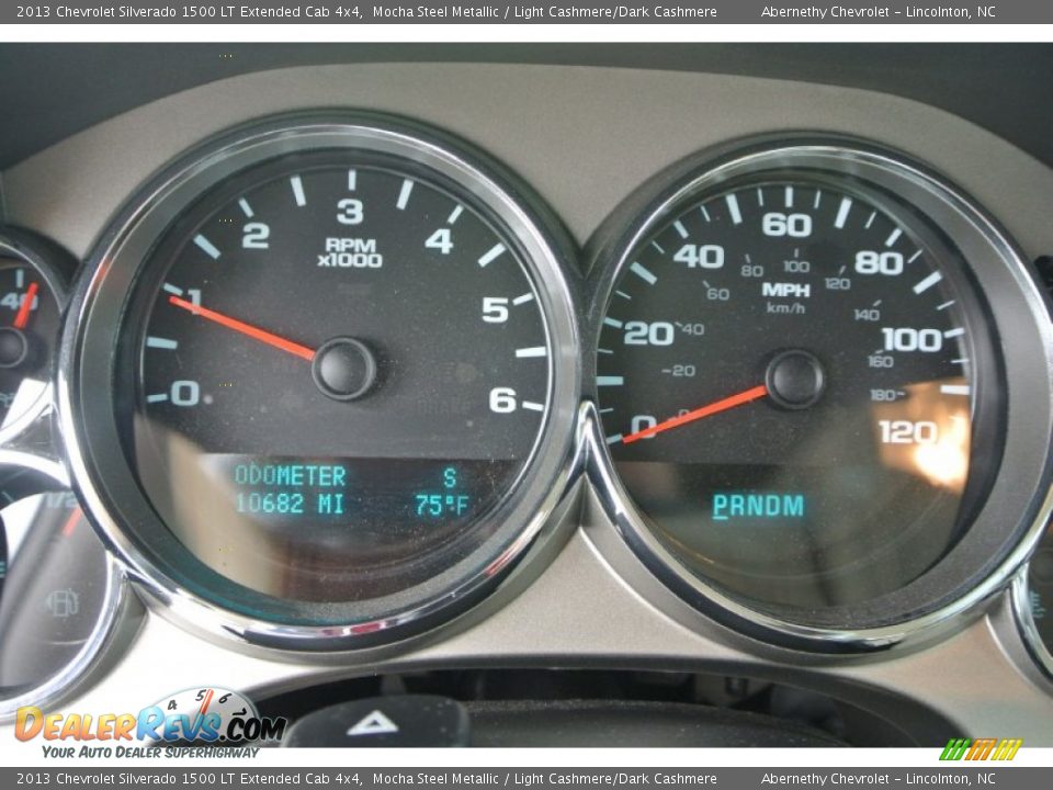 2013 Chevrolet Silverado 1500 LT Extended Cab 4x4 Mocha Steel Metallic / Light Cashmere/Dark Cashmere Photo #17